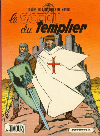 Couverture de l'album Les Timour Tome 21 Le sceau du Templier