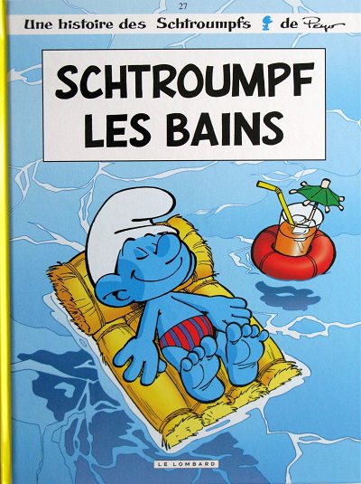 Couverture de l'album Les Schtroumpfs Tome 27 Schtroumpf les bains