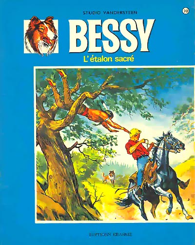 Couverture de l'album Bessy Tome 70 L'étalon sacré
