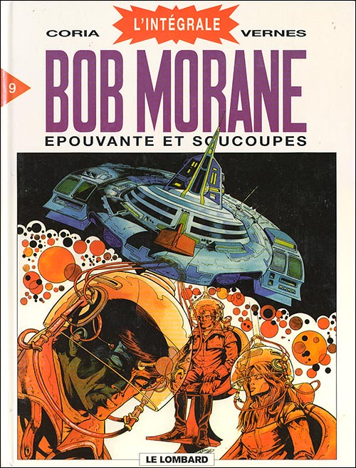 Couverture de l'album Bob Morane L'Intégrale 9 Epouvante et soucoupes
