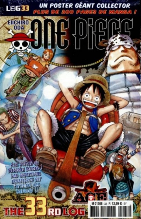 Couverture de l'album One Piece La collection - Hachette The 33th Log
