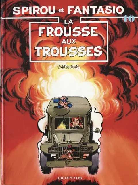 Spirou et Fantasio Tome 40 La frousse aux trousses