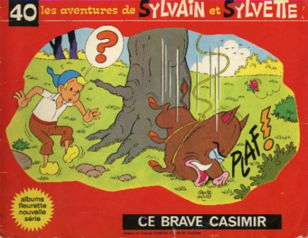 Couverture de l'album Sylvain et Sylvette Tome 40 Ce brave Casimir