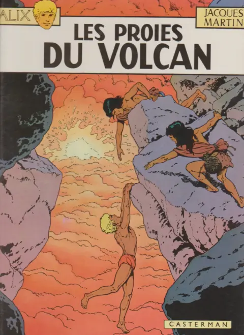 Couverture de l'album Alix Tome 14 Les proies du volcan