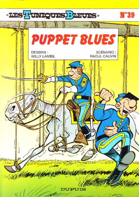 Couverture de l'album Les Tuniques Bleues Tome 39 Puppet Blues