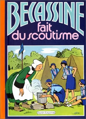 Couverture de l'album Bécassine Tome 17 Bécassine fait du scoutisme