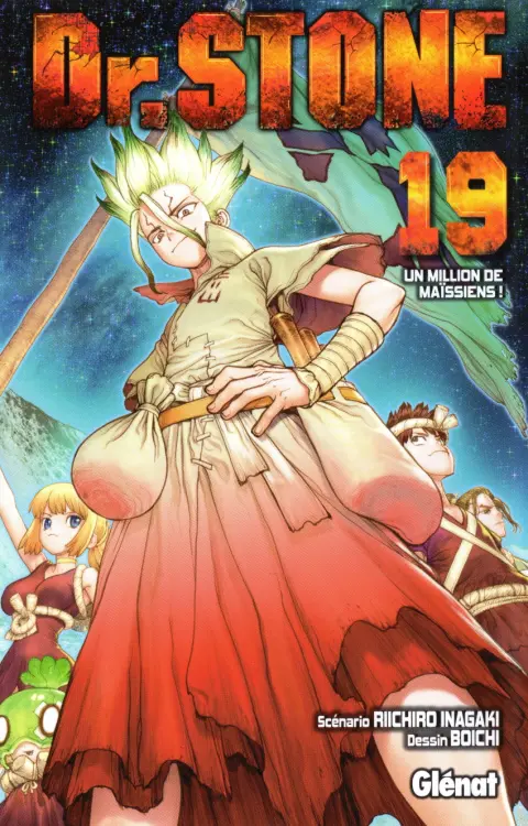 Dr. Stone 19 Un million de maïssiens !