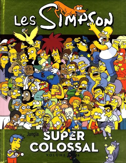 Couverture de l'album Les Simpson (Super colossal) Volume 6