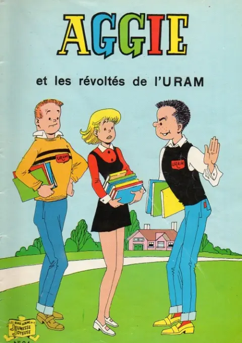 Couverture de l'album Aggie N° 24 Aggie et les révoltés de l'URAM