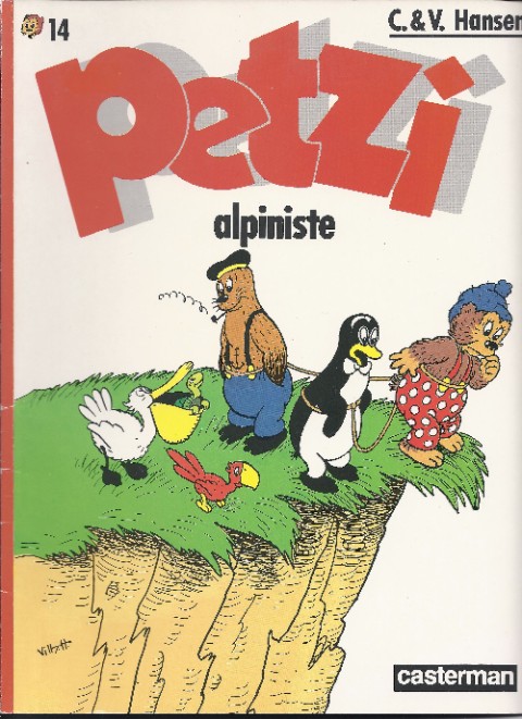 Couverture de l'album Petzi Tome 14 Petzi alpiniste