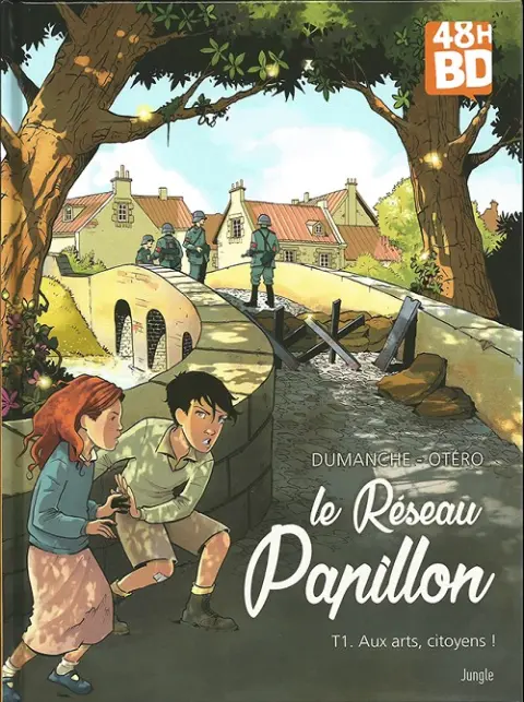 Couverture de l'album Le Réseau Papillon Tome 1 Aux arts, citoyens !
