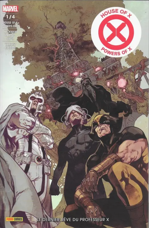 Couverture de l'album House of X - Powers of X 1/4 Le dernier rêve du professeur X
