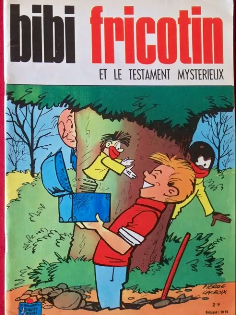 Couverture de l'album Bibi Fricotin 2e Série - Societé Parisienne d'Edition Tome 28 Bibi Fricotin et le testament mystérieux