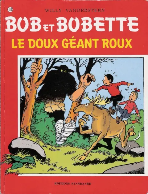 Couverture de l'album Bob et Bobette Tome 186 Le doux géant roux