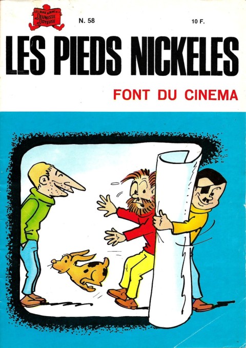 Couverture de l'album Les Pieds Nickelés Tome 58 Les Pieds Nickelés font du cinéma