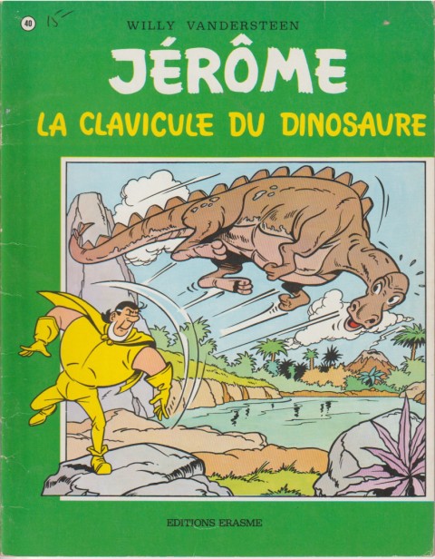 Couverture de l'album Jérôme Tome 40 La clavicule du dinosaure