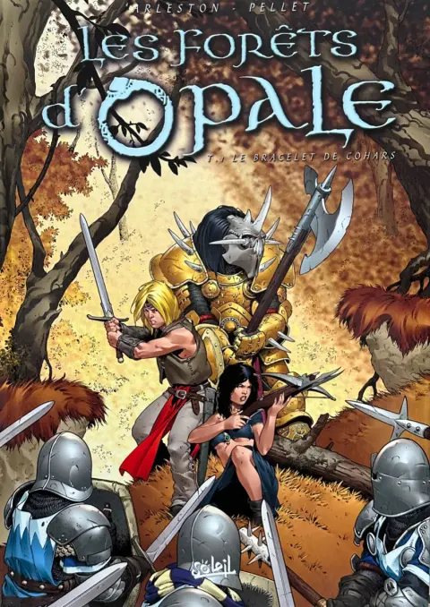 Couverture de l'album Les Forêts d'Opale Tome 1 Le Bracelet de Cohars