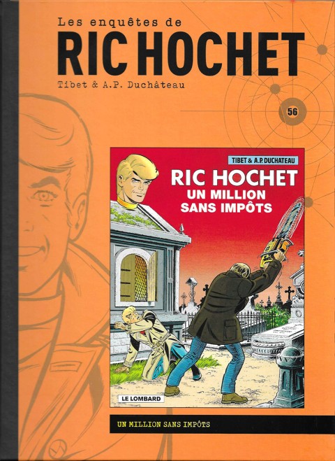 Couverture de l'album Les enquêtes de Ric Hochet Tome 56 Un million sans impôts