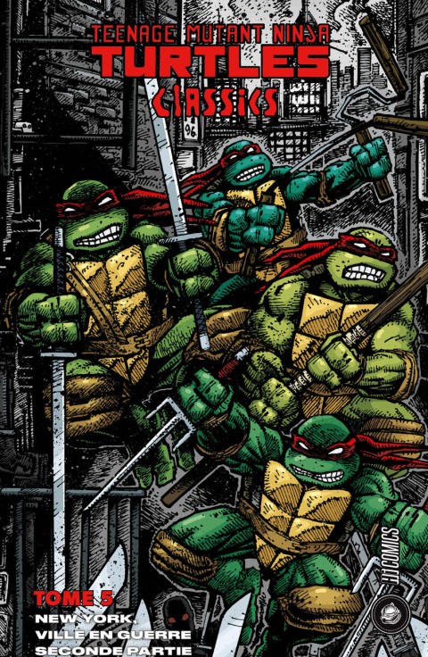 Teenage Mutant Ninja Turtles Classics Tome 5 New York, Ville en guerre, Seconde Partie