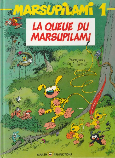 Couverture de l'album Marsupilami Tome 1 La queue du Marsupilami