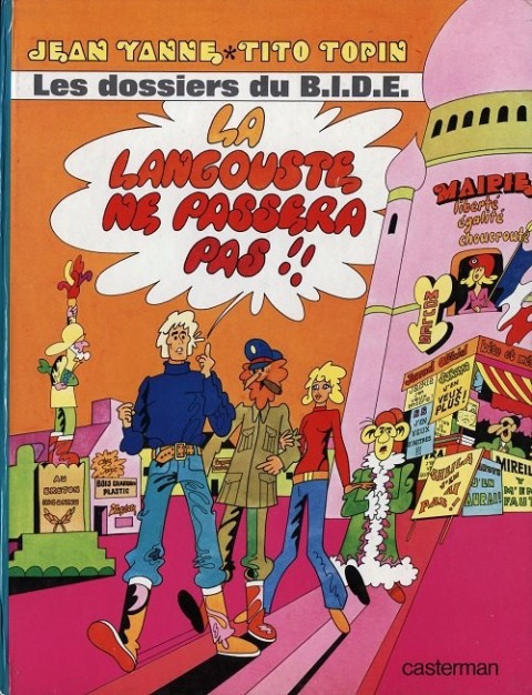 Couverture de l'album Les Dossiers du B.I.D.E. Tome 1 La langouste ne passera pas !!