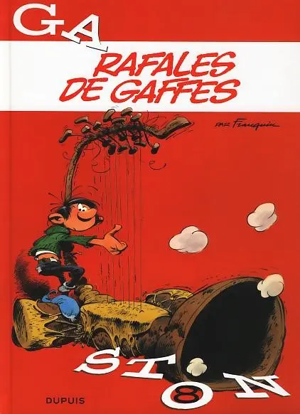 Gaston Tome 8 Rafales de gaffes