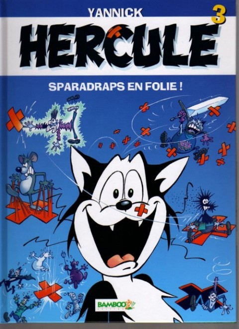 Couverture de l'album Hercule - Bamboo Editions Tome 3 Sparadraps en folie !