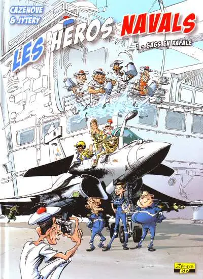 Les Héros navals Tome 1 Gags en rafale