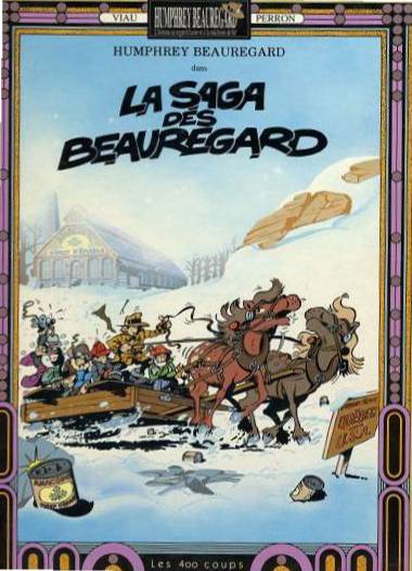 Couverture de l'album Humphrey Beauregard Tome 3 La Saga des Beauregard