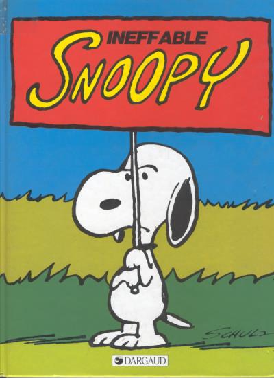 Snoopy Tome 8 Ineffable Snoopy