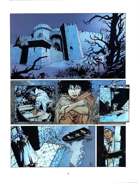 Planche de l'album Castel Armer Tome 1 La geste du Temple