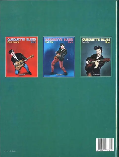 Verso de l'album Quéquette blues Tome 3 Part tri