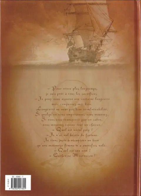 Verso de l'album Le Sang du dragon Tome 5 Ce bon vieux Louis !