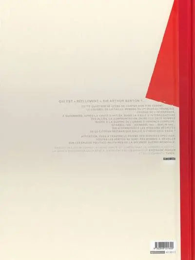 Verso de l'album Sir Arthur Benton L'Intégrale
