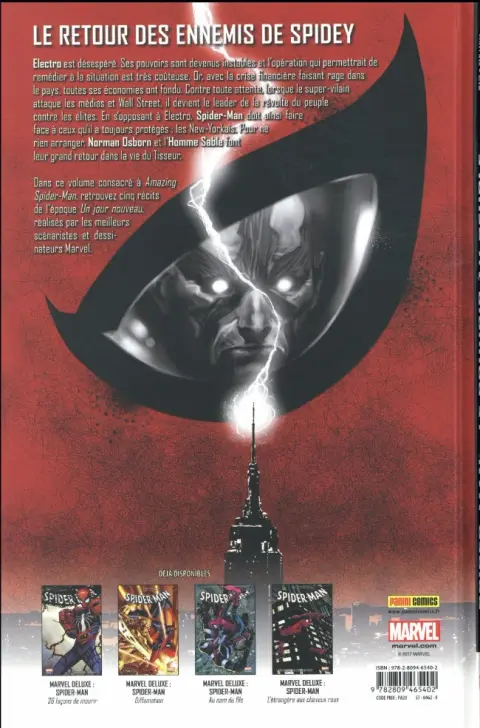 Verso de l'album Spider-Man - Un jour nouveau Tome 7 Le pouvoir au peuple