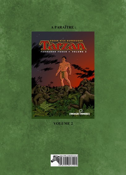 Verso de l'album Tarzan Volume 1