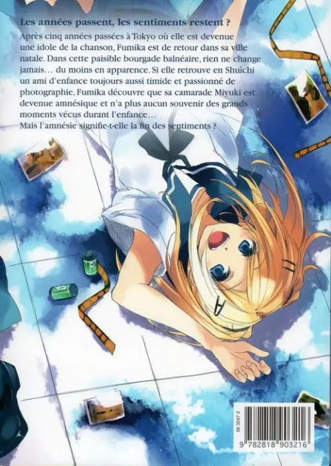 Verso de l'album Un carré de ciel bleu 1