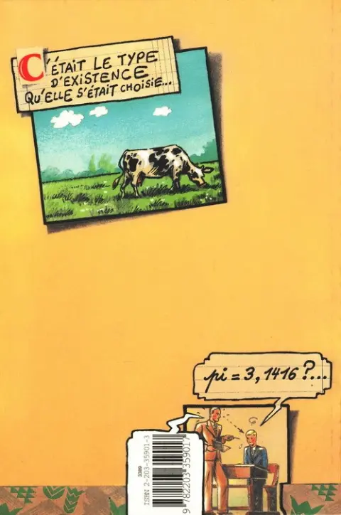 Verso de l'album La Vache Tome 1 Pi=3,1416