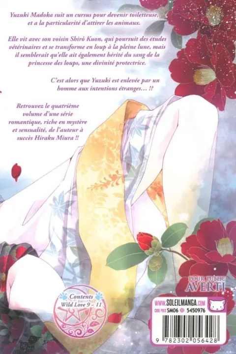 Verso de l'album Wild Love 4