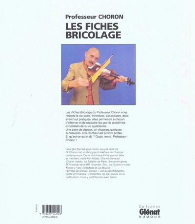 Verso de l'album Les Fiches bricolages Les Fiches Bricolage