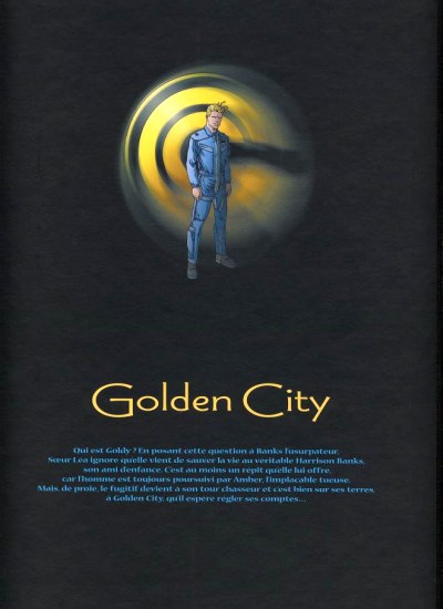 Verso de l'album Golden City Tome 4 Goldy