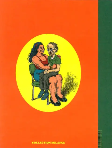 Verso de l'album Les aventures de R. Crumb