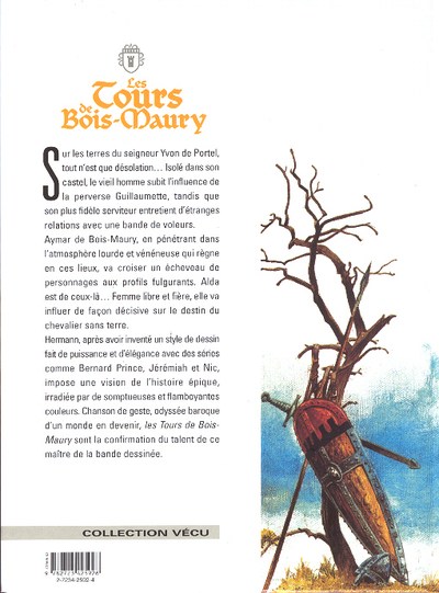 Verso de l'album Les Tours de Bois-Maury Tome 5 Alda