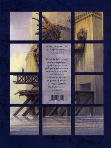 Verso de l'album Les Mers perdues