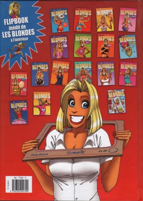 Verso de l'album Les Blondes Tome 18 Vu à la télé