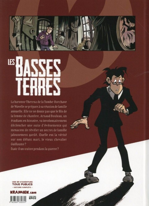 Verso de l'album Les Basses Terres Tome 1 Le Traître