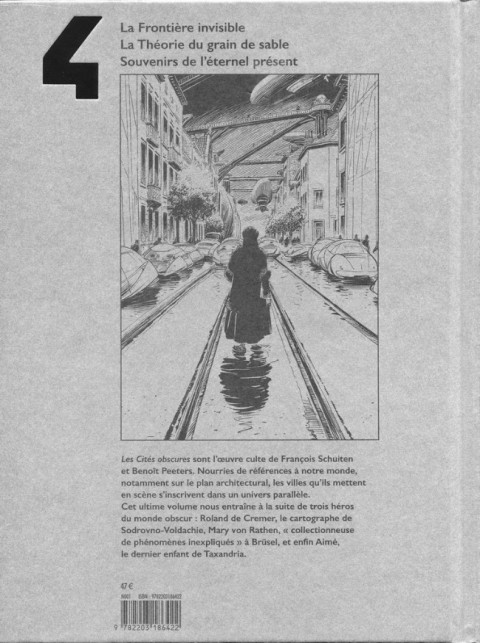 Verso de l'album Les Cités obscures Livre 4