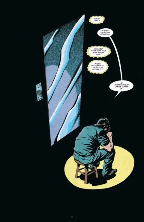 Verso de l'album Batman : Le Fils Prodigue