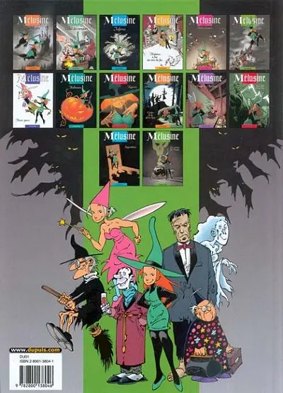 Verso de l'album Mélusine Tome 14 La cuisine du diable