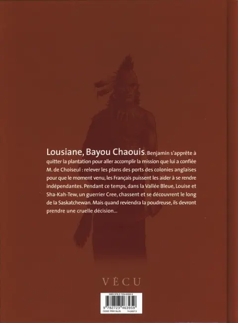 Verso de l'album Les Pionniers du Nouveau Monde Tome 17 Le pays des Illinois